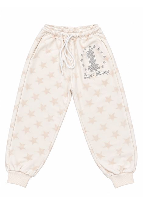 Pantaloni con logo ARTSUPERMONEY KIDS | SMJPT05025WH